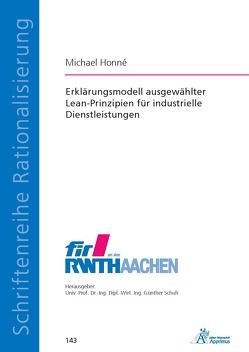 Erklärungsmodell ausgewählter Lean-Prinzipien für industrielle Dienstleistungen von Honné,  Michael