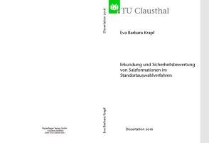 Erkundung und Sicherheitsbewertung von Salzformationen im Standortauswahlverfahren von Krapf,  Eva Barbara