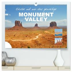 Erlebe mit mir das gewaltige Monument Valley (hochwertiger Premium Wandkalender 2024 DIN A2 quer), Kunstdruck in Hochglanz von Büscher,  Nadine