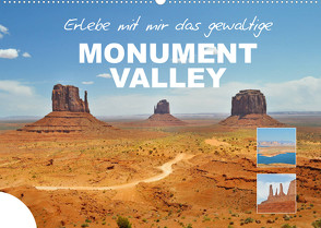 Erlebe mit mir das gewaltige Monument Valley (Wandkalender 2022 DIN A2 quer) von Büscher,  Nadine