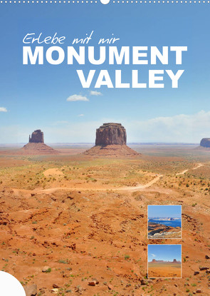 Erlebe mit mir das Monument Valley (Wandkalender 2023 DIN A2 hoch) von Büscher,  Nadine