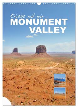 Erlebe mit mir das Monument Valley (Wandkalender 2024 DIN A3 hoch), CALVENDO Monatskalender von Büscher,  Nadine