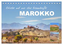 Erlebe mit mir das traumhafte Marokko (Tischkalender 2024 DIN A5 quer), CALVENDO Monatskalender von Büscher,  Nadine