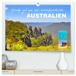 Erlebe mit mir das unvergleichliche Australien (hochwertiger Premium Wandkalender 2024 DIN A2 quer), Kunstdruck in Hochglanz von Büscher,  Nadine