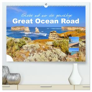 Erlebe mit mir die gewaltige Great Ocean Road (hochwertiger Premium Wandkalender 2024 DIN A2 quer), Kunstdruck in Hochglanz von Büscher,  Nadine