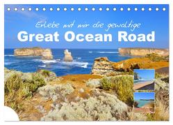 Erlebe mit mir die gewaltige Great Ocean Road (Tischkalender 2024 DIN A5 quer), CALVENDO Monatskalender von Büscher,  Nadine