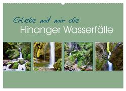 Erlebe mit mir die Hinanger Wasserfälle (Wandkalender 2024 DIN A2 quer), CALVENDO Monatskalender von Büscher,  Nadine