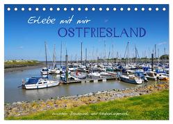 Erlebe mit mir Ostfriesland (Tischkalender 2024 DIN A5 quer), CALVENDO Monatskalender von Büscher,  Nadine