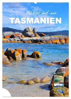 Erlebe mit mir Tasmanien (Wandkalender 2024 DIN A2 hoch), CALVENDO Monatskalender von Büscher,  Nadine