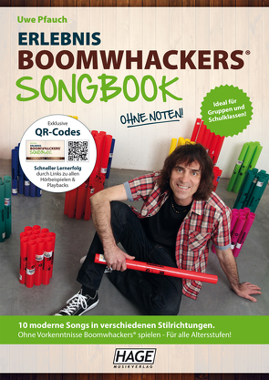 Erlebnis Boomwhackers® Songbook von Pfauch,  Uwe