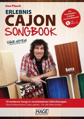 Erlebnis Cajon Songbook + MP3-CD von Pfauch,  Uwe