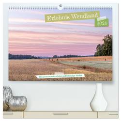 Erlebnis Wendland (hochwertiger Premium Wandkalender 2024 DIN A2 quer), Kunstdruck in Hochglanz von AkremaFotoArt,  AkremaFotoArt