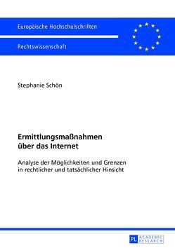 Ermittlungsmaßnahmen über das Internet von Rebell,  Stephanie