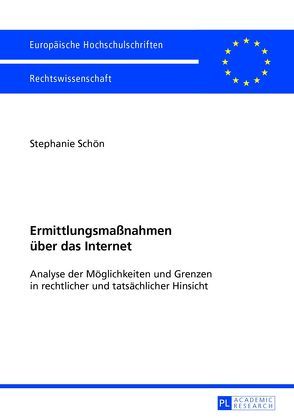 Ermittlungsmaßnahmen über das Internet von Rebell,  Stephanie