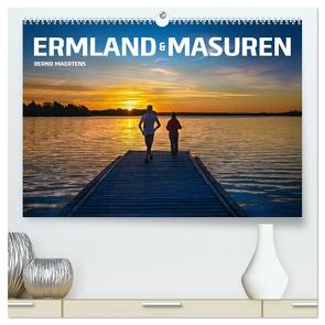 ERMLAND MASUREN (hochwertiger Premium Wandkalender 2024 DIN A2 quer), Kunstdruck in Hochglanz von Maertens,  Bernd