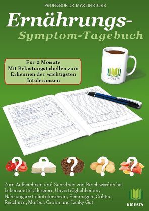 Ernährungs-Symptom-Tagebuch für 2 Monate von Storr,  Martin