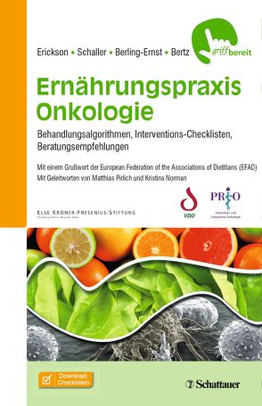 Ernährungspraxis Onkologie von Berling-Ernst,  Anika P., Bertz,  Hartmut, Erickson,  Nicole, Schaller,  Nina