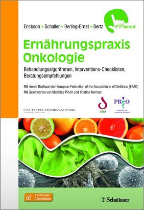 Ernährungspraxis Onkologie von Berling-Ernst,  Anika P., Bertz,  Hartmut, Erickson,  Nicole, Schaller,  Nina
