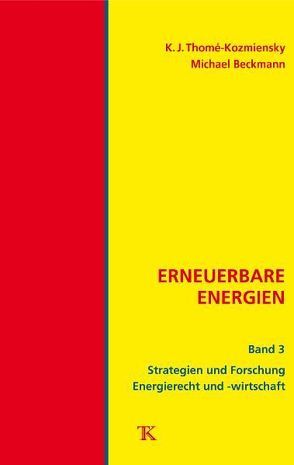 Erneuerbare Energien, Band 3 von Beckmann,  Michael, Thomé-Kozmiensky,  Karl J.