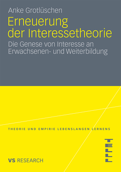 Erneuerung der Interessetheorie von Grotlüschen,  Anke