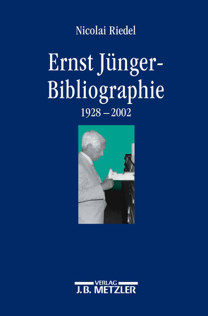 Ernst-Jünger-Bibliographie von Riedel,  Nicolai