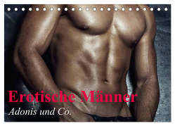Erotische Männer – Adonis und Co. (Tischkalender 2024 DIN A5 quer), CALVENDO Monatskalender von Stanzer,  Elisabeth