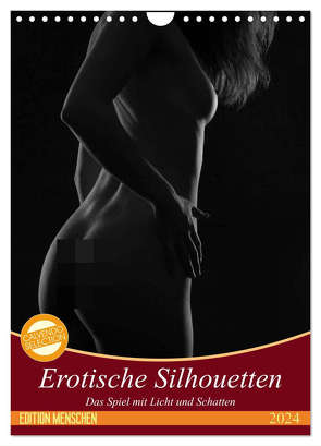 Erotische Silhouetten (Wandkalender 2024 DIN A4 hoch), CALVENDO Monatskalender von Kaiser,  Ralf