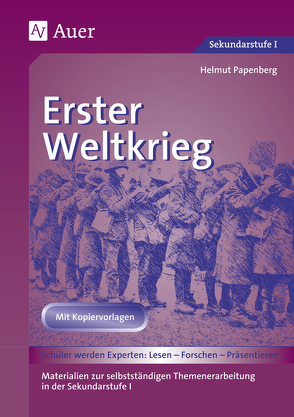 Erster Weltkrieg von Papenberg,  Helmut