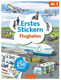 Erstes Stickern – Flughafen von Coenen,  Sebastian
