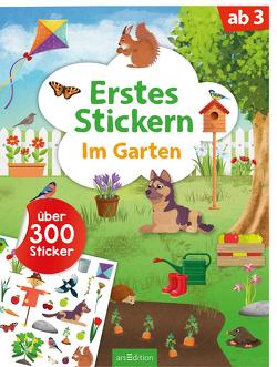 Erstes Stickern – Im Garten von Schumacher,  Timo