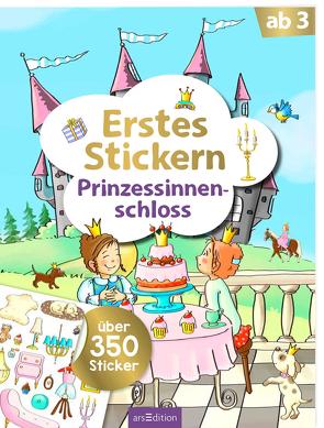 Erstes Stickern – Prinzessinnenschloss von Theissen,  Petra