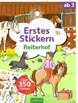 Erstes Stickern – Reiterhof von Theissen,  Petra