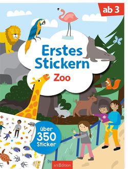 Erstes Stickern – Zoo von Markiewicz,  Izabella