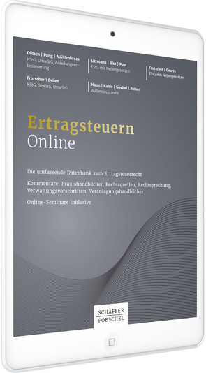 Ertragsteuern Online von Bitz,  Horst, Dötsch,  Ewald, Frotscher,  Gerrit, Pung,  Alexandra, Pust,  Hartmut