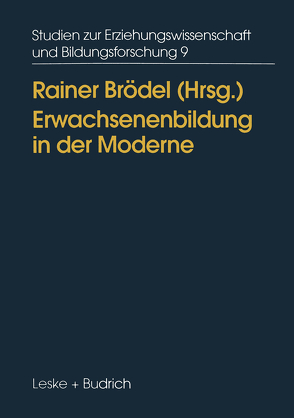 Erwachsenenbildung in der Moderne von Brödel,  Rainer