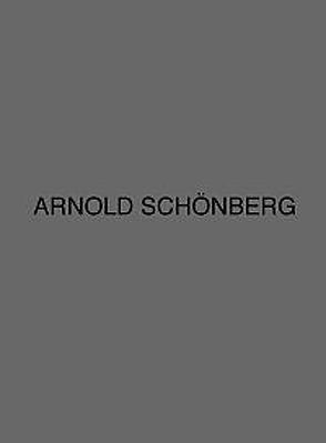 Erwartung von Scheideler,  Ullrich, Schoenberg,  Arnold