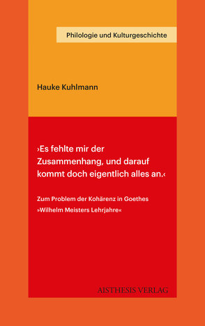 ›Es fehlte mir der Zusammenhang, und darauf kommt doch eigentlich alles an.‹ von Kuhlmann,  Hauke