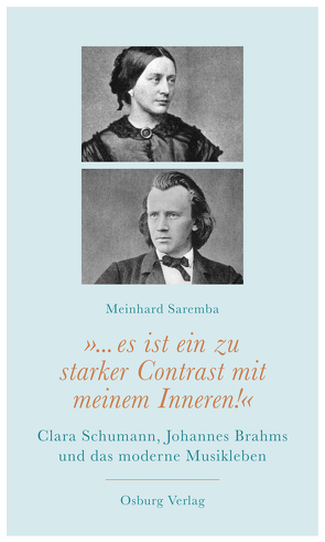 „… es ist ein zu starker Contrast mit meinem Inneren!“ von Saremba,  Meinhard