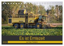 Es ist Erntezeit auf den Feldern (Tischkalender 2024 DIN A5 quer), CALVENDO Monatskalender von SchnelleWelten,  SchnelleWelten
