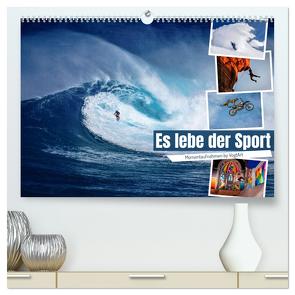 Es lebe der Sport – Momentaufnahmen by VogtArt (hochwertiger Premium Wandkalender 2024 DIN A2 quer), Kunstdruck in Hochglanz von VogtArt,  VogtArt