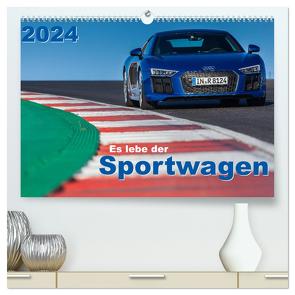 Es lebe der Sportwagen 2024 (hochwertiger Premium Wandkalender 2024 DIN A2 quer), Kunstdruck in Hochglanz von Anker,  Stefan