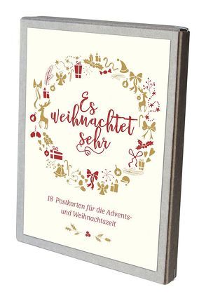 Es weihnachtet sehr – Postkartenbox