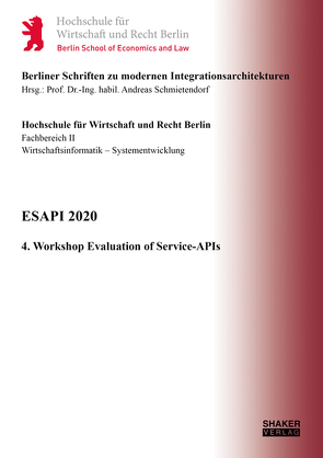 ESAPI 2020 von Nadobny,  Konrad, Schmietendorf,  Andreas