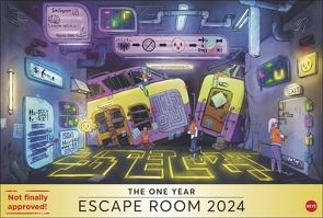Escape Adventures Wandkalender 2024