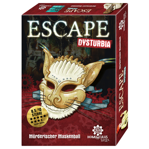 ESCAPE Dysturbia: Mörderischer Maskenball von Ernst,  Joseph Felix, Frenzel,  Sebastian, Jacobi,  Laura, Krömer,  Philip, Meinke,  Michael, Urban,  Benjamin