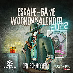 Escape-Game-Kalender 2022: Der Schnitter von Krömer,  Philip, Wehr,  Daniel