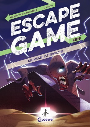 Escape Game Kids – Die Mumie ist erwacht von Fiedler-Tresp,  Sonja, Gunto,  El, Prieur,  Rémi, Vives,  Mélanie