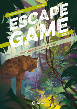 Escape Game Kids – Verschollen am Amazonas von Fiedler-Tresp,  Sonja, Gueidan,  Clémence, Gunto,  El