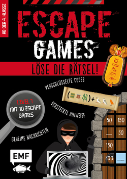 Escape Games Level 1 (rot) – Löse die Rätsel! – 10 Escape Games ab der 4. Klasse von Mattiesch,  Gesa, Quénée,  Mathieu