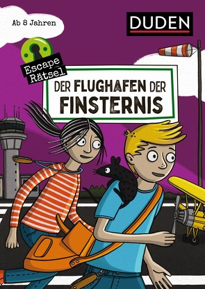 Escape-Rätsel – Der Flughafen der Finsternis von Eck,  Janine, Rogler,  Ulrike